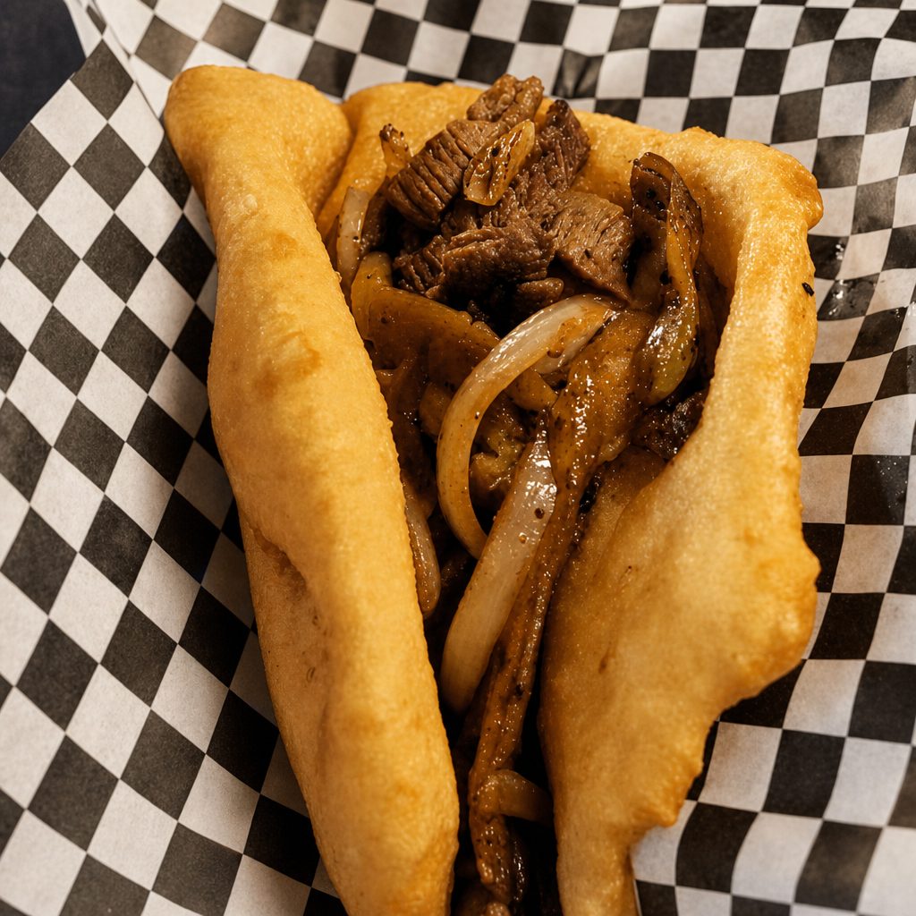 Lamb Sandwich.